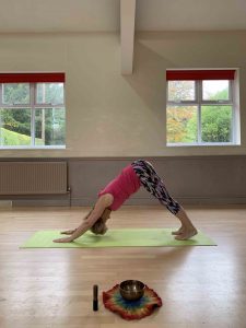 sun salutation side view 15