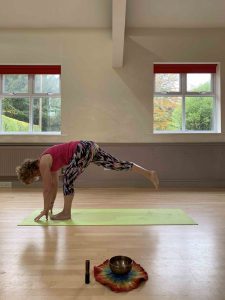 sun salutation side view 7